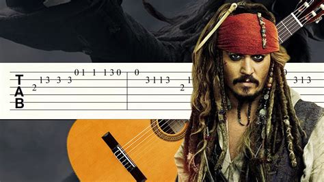 piratas del caribe guitarra